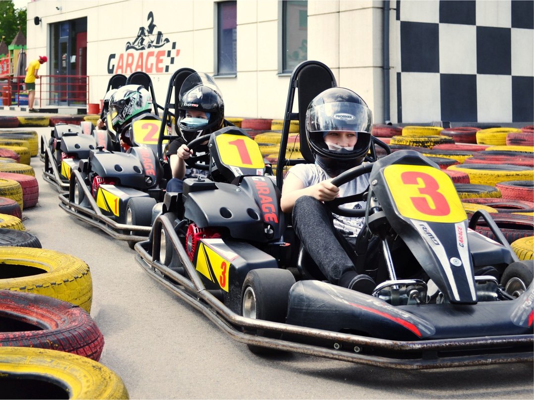 TurboLap Karting contact desk with race plans, karting details and guest support