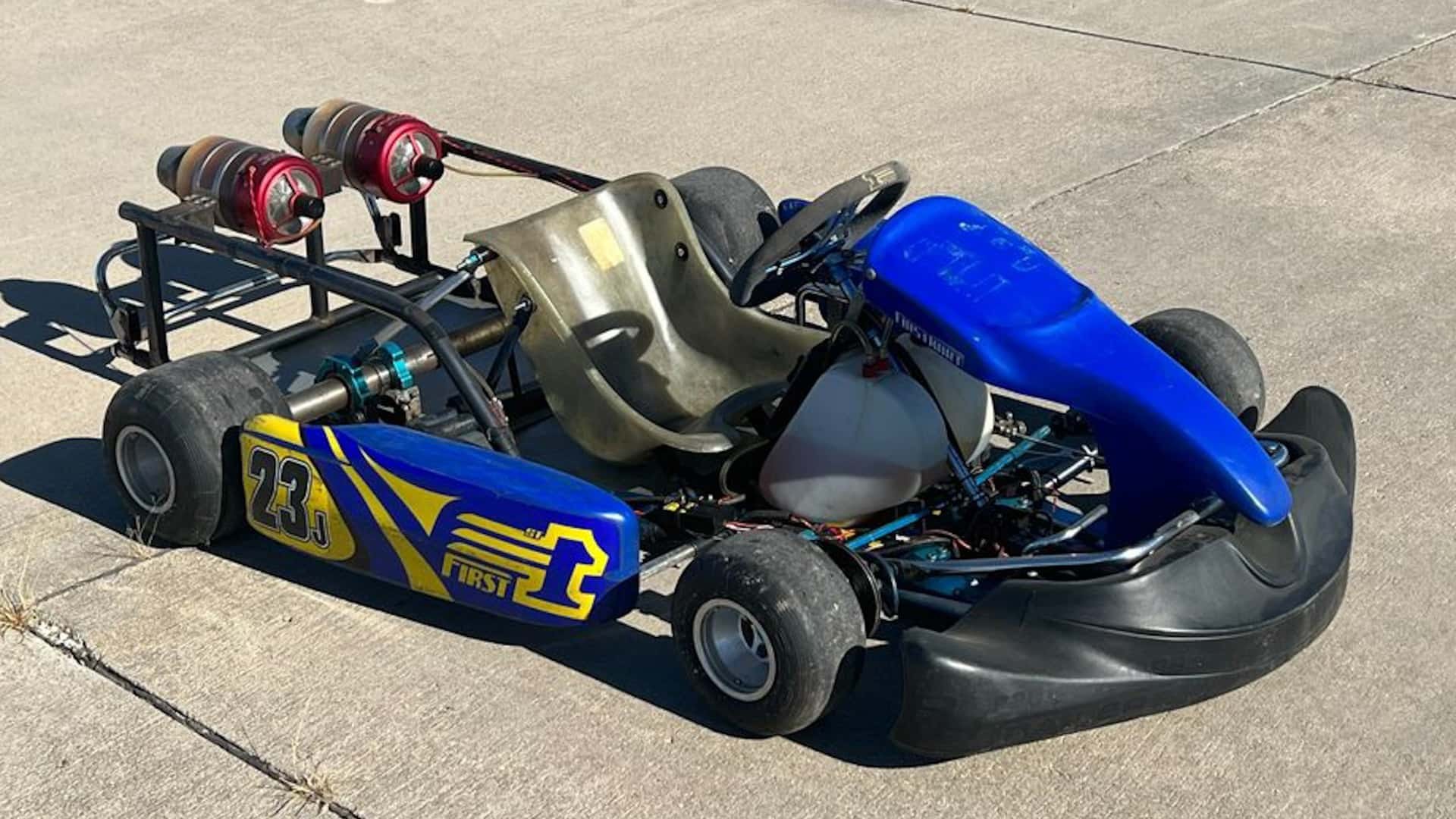 TurboLap Karting comfortable karts and competitive race layout
